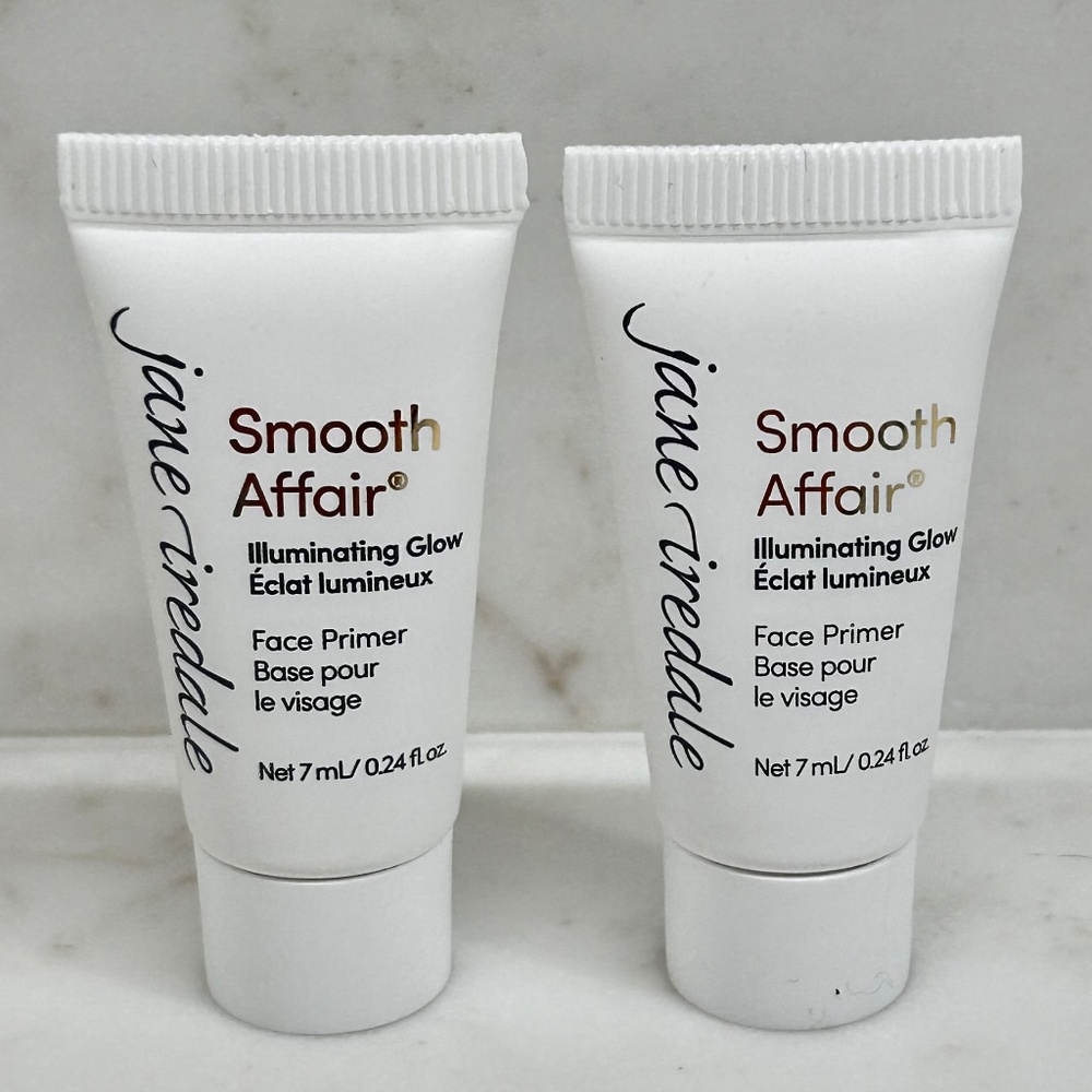 2x Jane Iredale Smooth Affair Illuminating Glow Primer - Total 0.48 fl oz